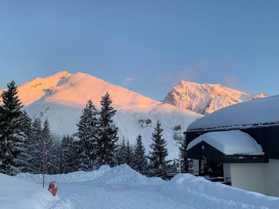 Appartement Manigod/La Clusaz Dış mekan fotoğraf